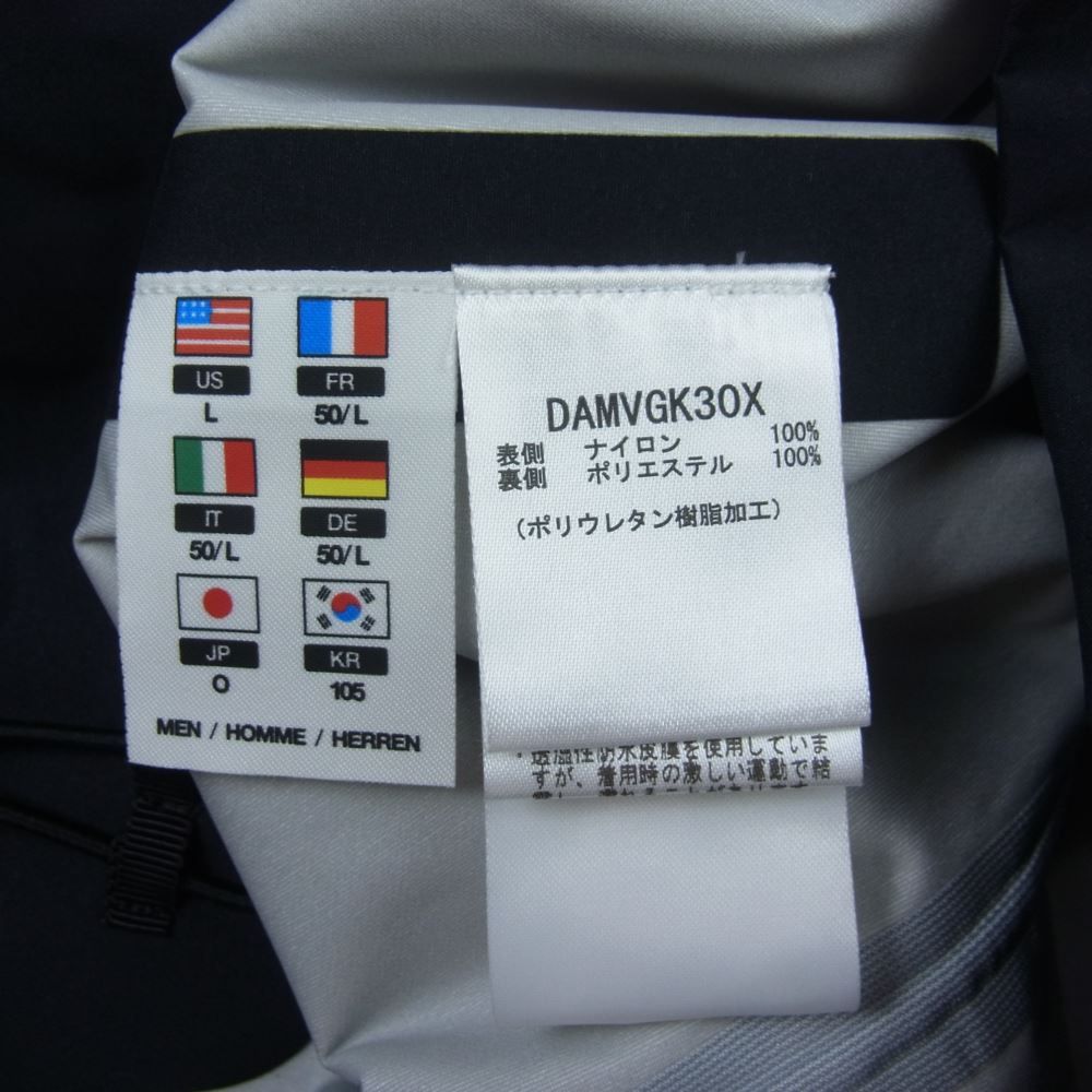 DESCENTE デサント ジャケット DAMVGK30X ALLTERRAIN HARD SHELL JACKET CREAS オルテライン  ハードシェル ジャケット クレアス ブラック系 0【中古】 - メルカリ