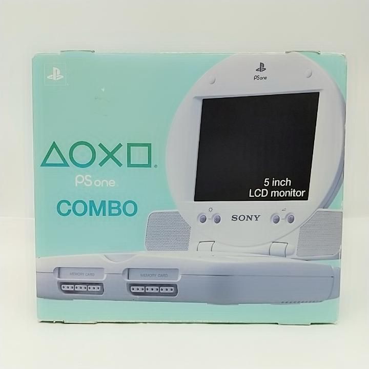 東店24-2163-2509 店舗併売 psone モニター LCD コンボセット 完品 動作 済み