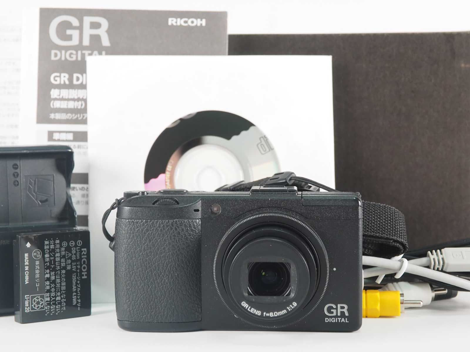 RICHO GR DIGITAL III ショット数 約1075回 ジャンク