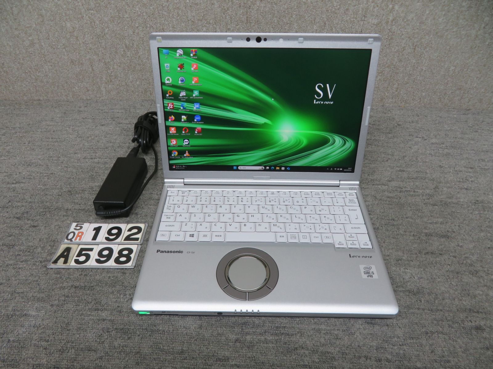 Windows11] 12.1型モバイル 8世代i5 Panasonic Let's note CF-SV7TDHVS