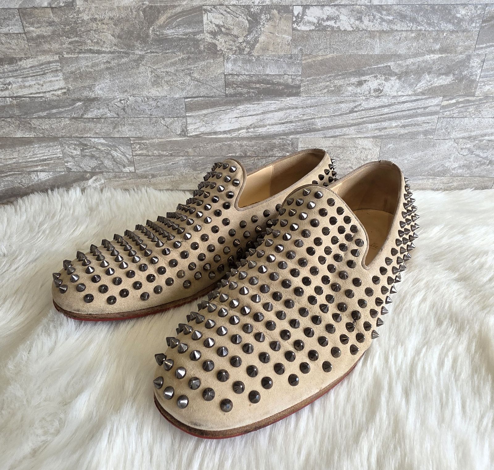 Christian Louboutin スタッズローファー し*様 Christian Louboutin