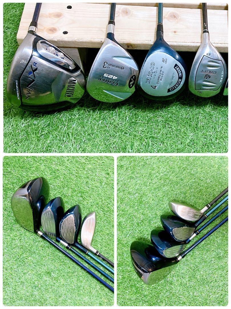 M14.ミズノ　初心者オススメ　ゴルフクラブ　メンズセット　右利き　13本 20.ミズノ 初心者オススメ ゴルフクラブ メンズセット 右利き 14本