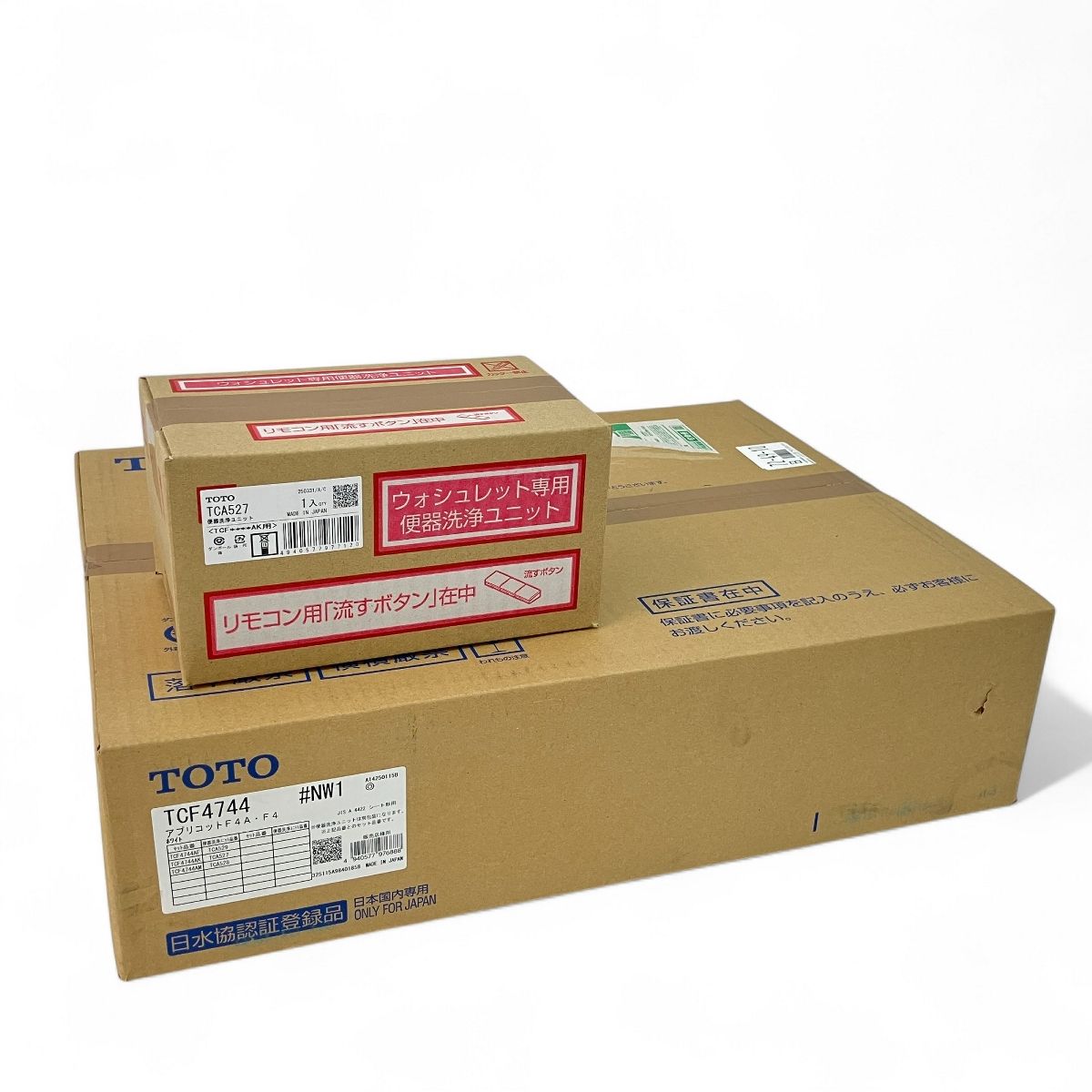 TOTO TCF4744 TCA527 温水洗浄便座 ウォシュレット リモコンセット Z9941937