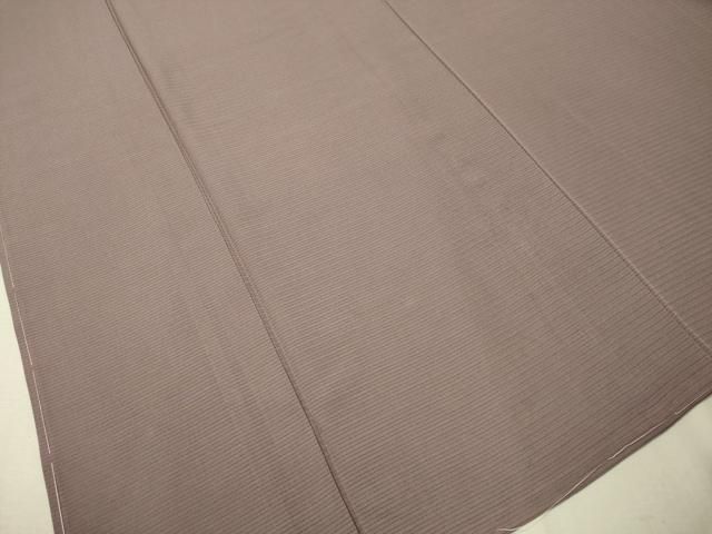 平和屋着物＊夏物 色無地 絽 葡萄鼠色 正絹 逸品 CAAU5329vp