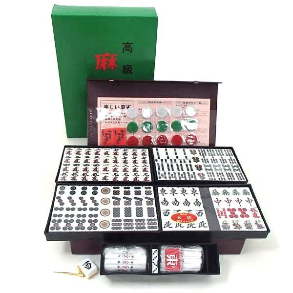 新着商品 黒 白点棒付 囲碁ラボオリジナル牌ストラップ付 別注天和 国産手打ち麻雀牌 囲碁ラボオリジナル牌ストラップ付 くずれにくい麻雀アール牌