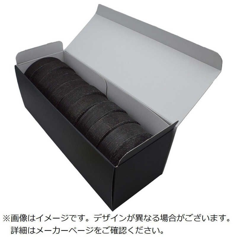 送料無料 ♥ 未開梱 RIPTIE 面ファスナー リップラップ eco箱 25.4mm×9.14m 10巻入 黒 BXG1030BK10