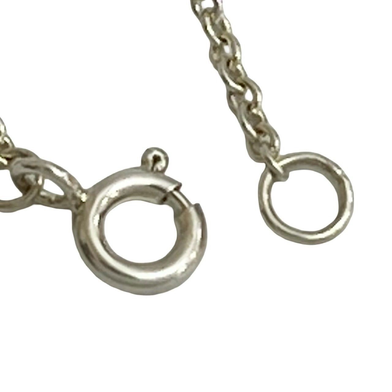 極 美品 TIFFANY&Co. ティファニー オープンハート 5P シルバー