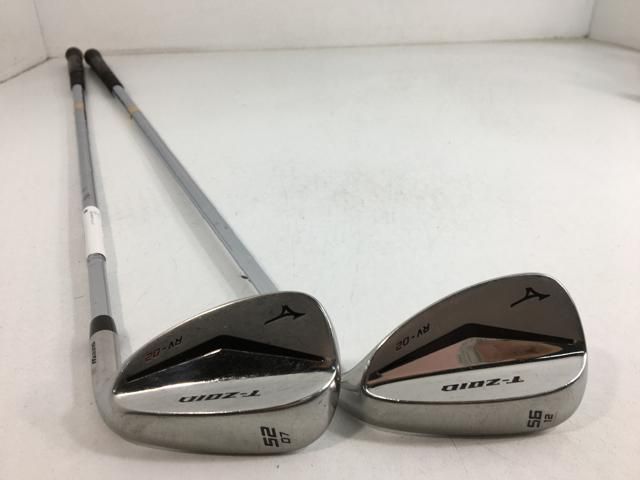 【中古ゴルフクラブ】ミズノ T-ZOID RV-02 ウェッジ オリジナルスチール WEDGE 2本SET
