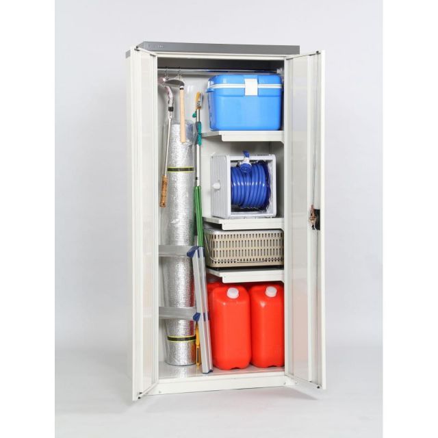 グリーンライフ GREEN LIFE 両扉式 家庭用収納庫 幅75×奥行き47×高さ162cm TTBRJ-162HT