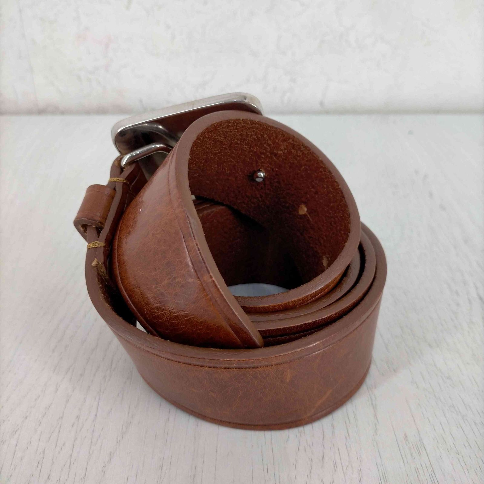 DSQUARED レザーベルト　MADE IN ITALY DSQUARED2 - DSQUARED2 ベルト 型押し リザード レザー ロゴ