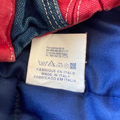 ダック生地フルジップコットンジャケット