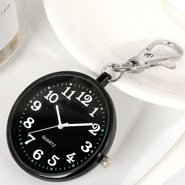 メルカリshops ナースウォッチ 懐中時計 防水リトルマジック 便利な3種の チェーン