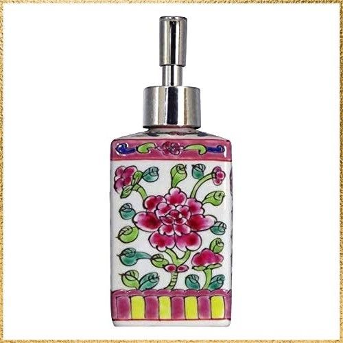 彡 でお届け プラナカン ソープディスペンサー容器 角形 ホワイト