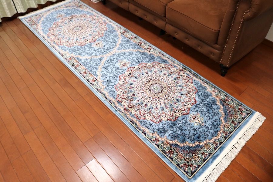 赤字大特価！25800円→18800円！玄関マット ペルシャ柄絨毯79×154 赤字