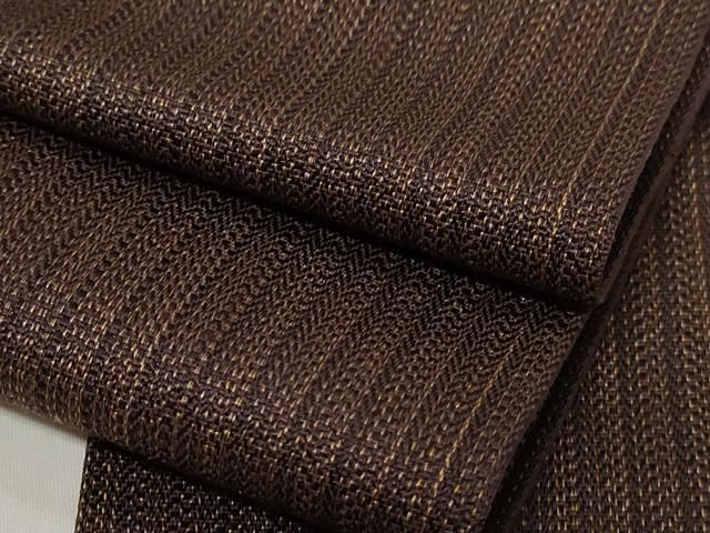 平和屋着物●男性 本場筑前博多織 角帯 間道 大倉織工場謹製 証紙付き 正絹 CAAZ6415dy