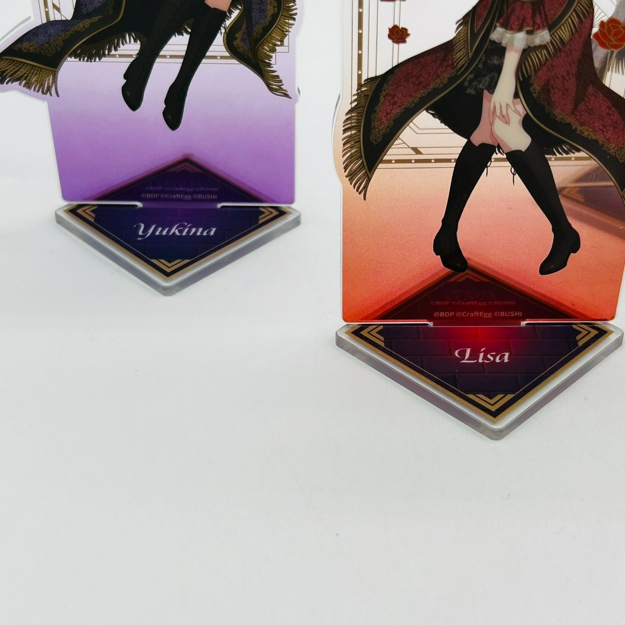 バンドリ Roselia Farbe アクスタ グッズ 5人 まとめ セット BanG