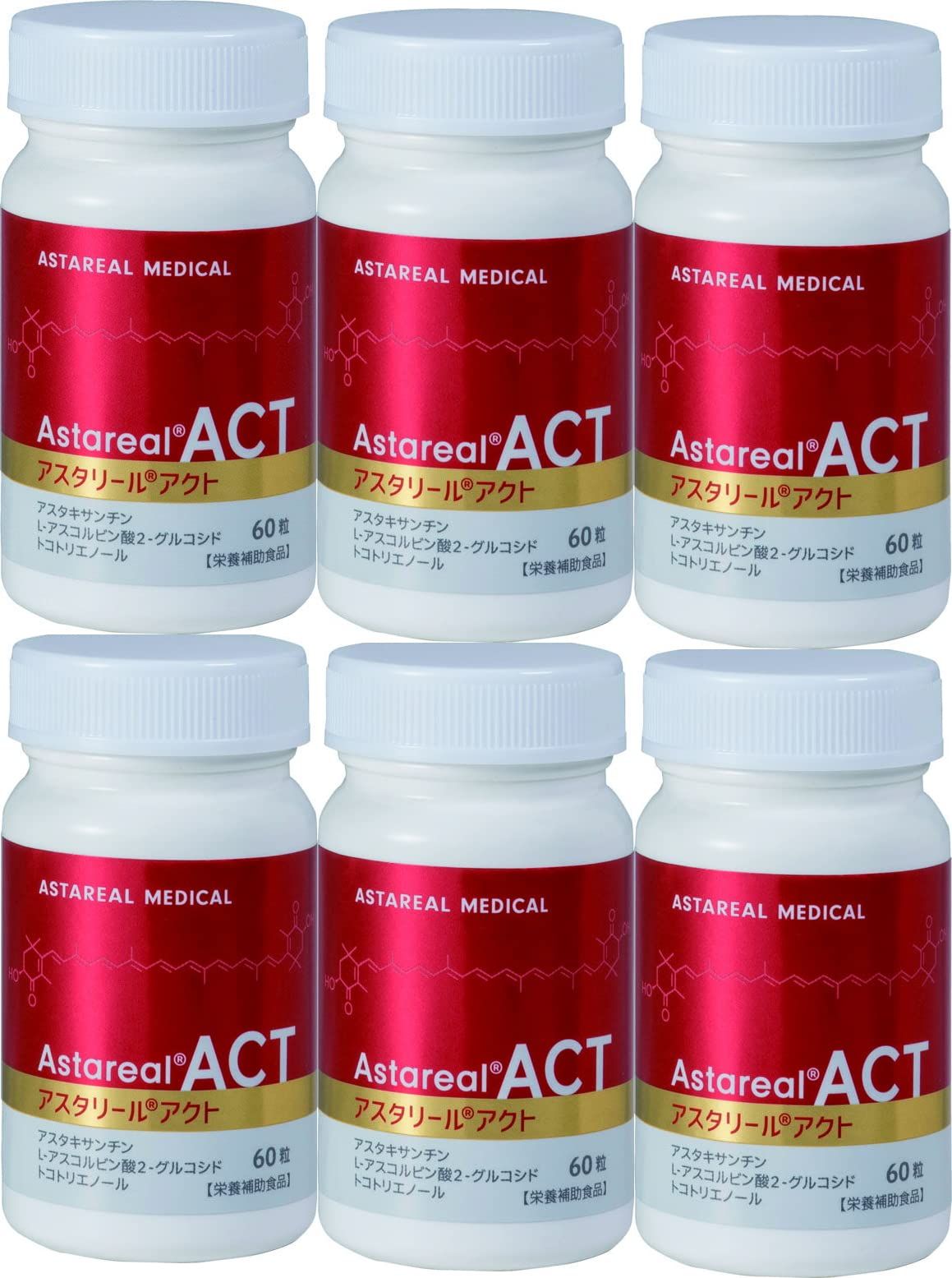 6個セット アスタリールACT 60粒