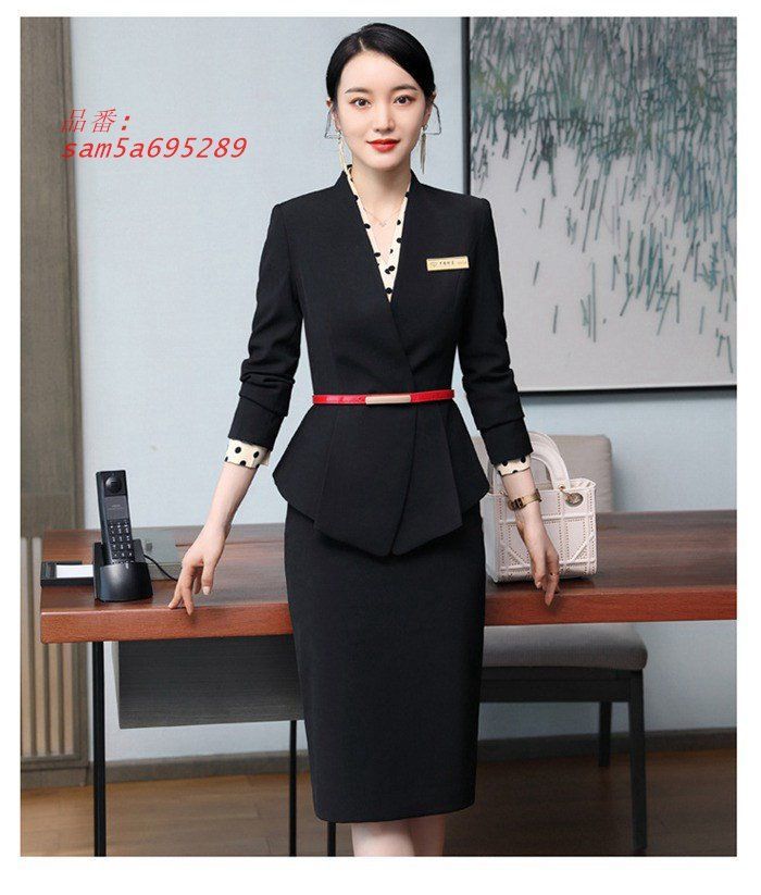 スーツ レディース ビジネススーツ スーツセット 2点セット ベルト付き 卒業式 おしゃれ スカートスーツ ママ 入学式 大きいサイズ 就活 通勤 am5a695289