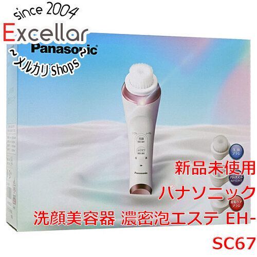 bn 1 箱きず やぶれ Panasonic 洗顔美容器 濃密泡エステ EH-SC67-P ピンク