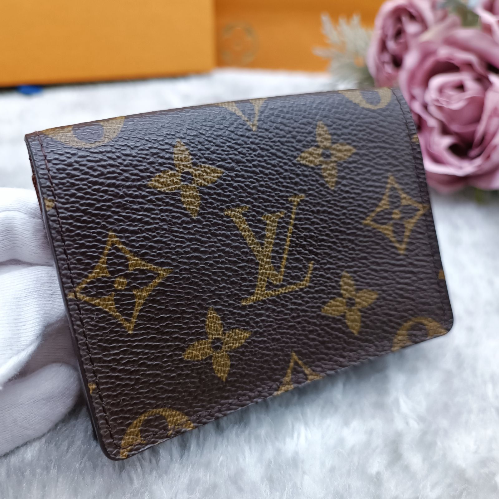 鑑定済/美品✨ルイヴィトン 名刺入れ アンヴェロップ モノグラム M62920