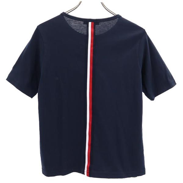 トミーヒルフィガー 半袖 Tシャツ XS ネイビー系 TOMMY HILFIGER ロゴ レディース 【中古】 【230611】 メール便可