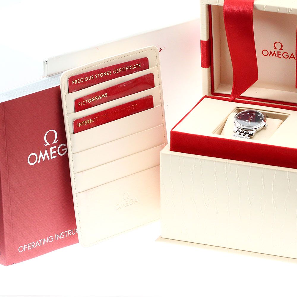 オメガ OMEGA 424.10.27.60.53.001 デビル プレステージ 8Pダイヤ  