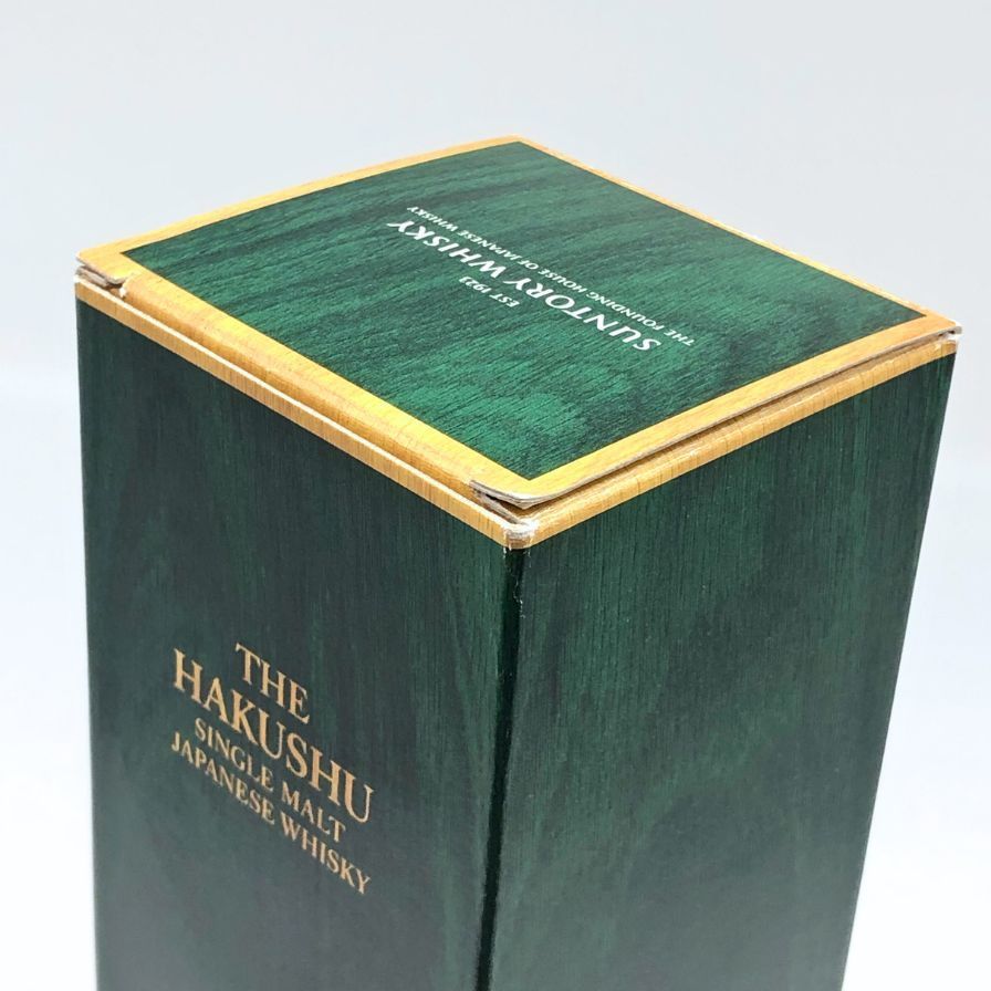 サントリー 白州 18年 空き箱 化粧箱 カートン【D3】 サントリー