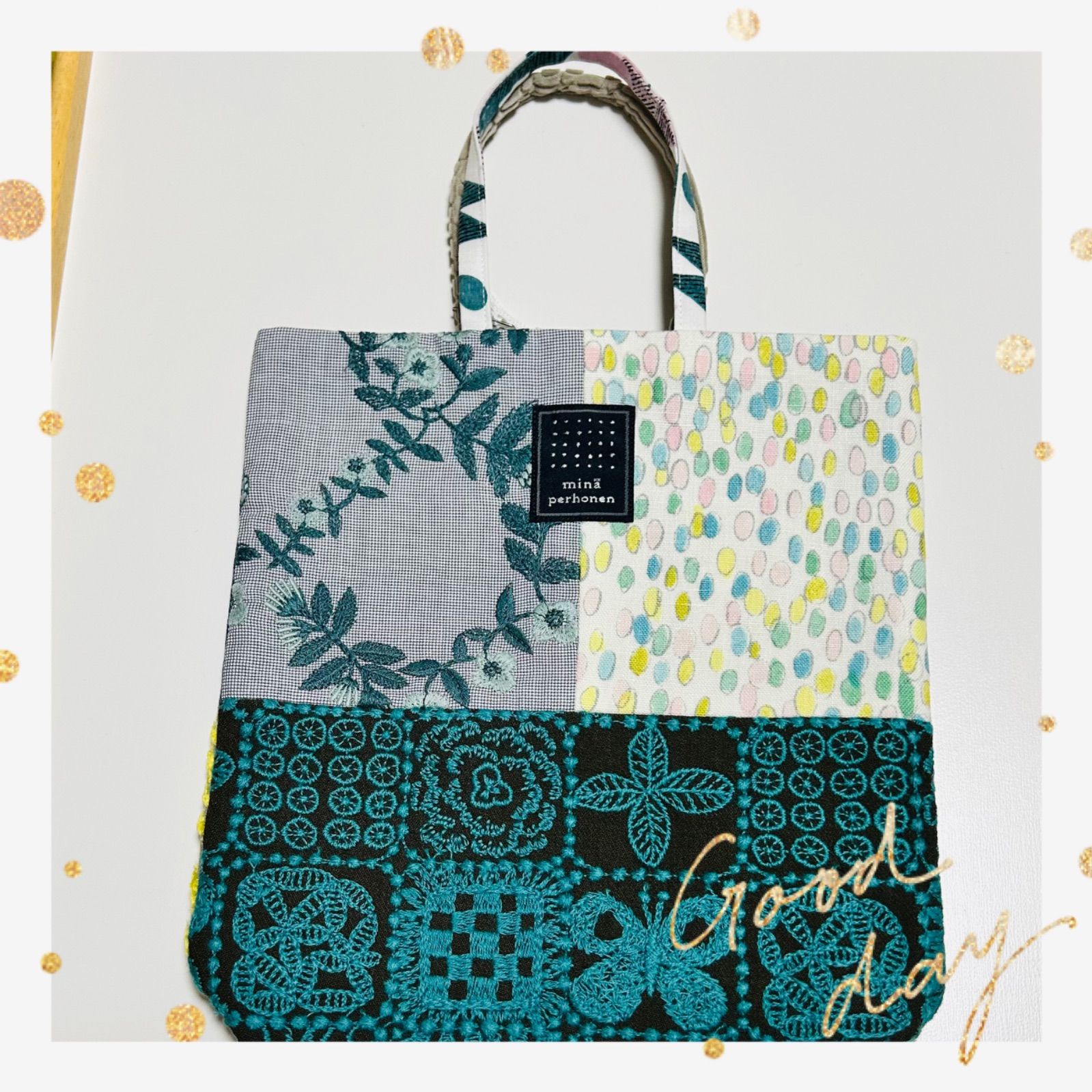 ミナペルホネン ピース トーストバッグ&ポシェット&ソックス セット