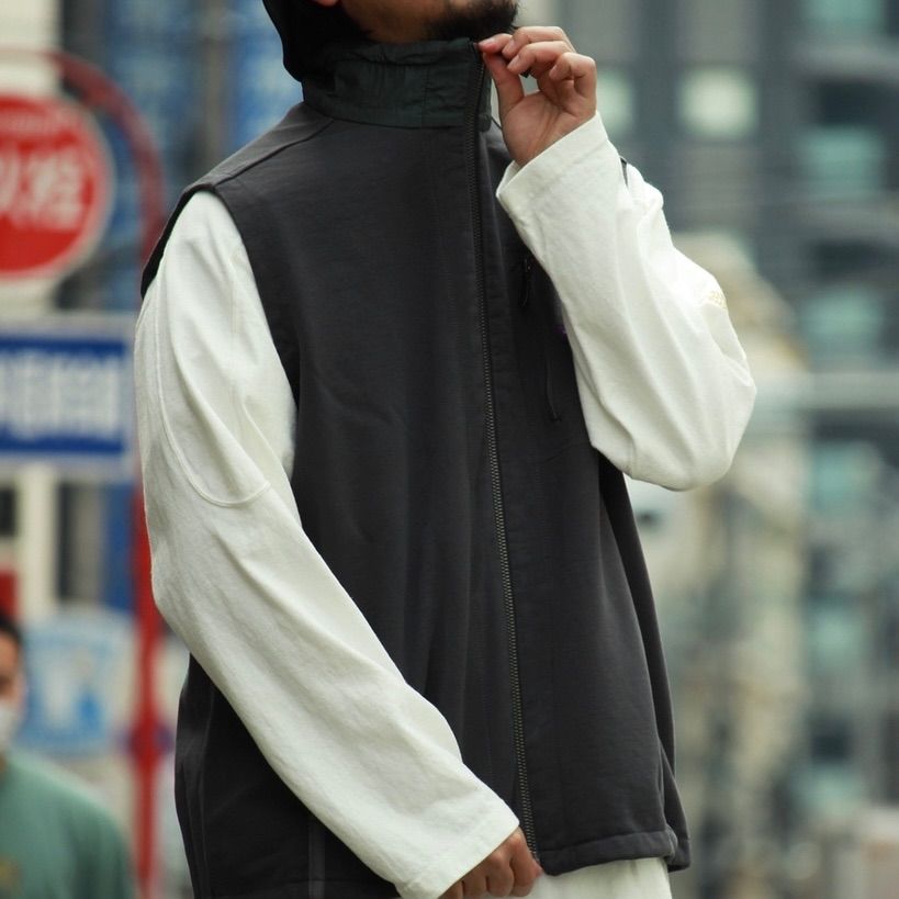 THE NORTH FACE PURPLE LABEL ハイバルキーフレンチテリーフィールド