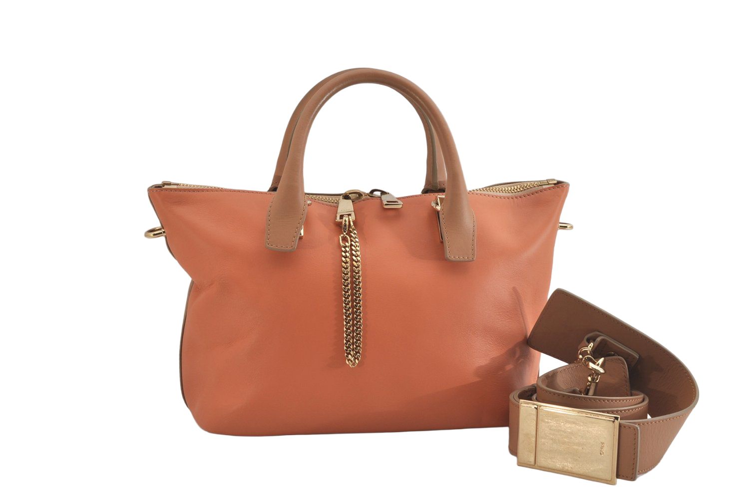 Chloe クロエ ヴィンテージ ベイリー 2Way ショルダートートバッグ 