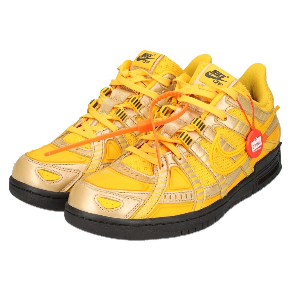 NIKE (ナイキ) ×OFF-WHITE AIR RUBBER DUNK LOW UNIVERSITY GOLD 