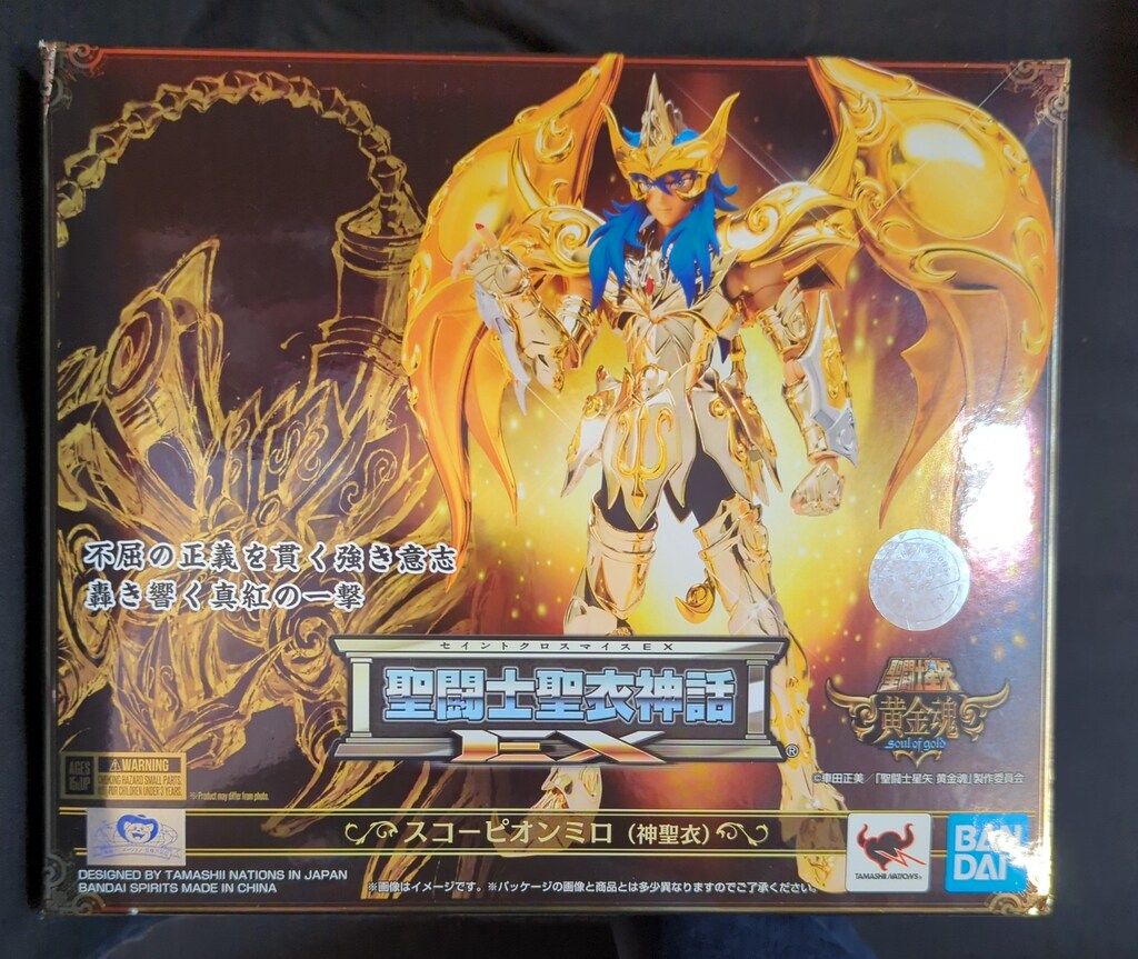 BANDAI 聖闘士聖衣神話 聖闘士星矢 車田正美 スコーピオンミロ Amazon.co.jp: TAMASHII NATIONS 聖闘士聖衣神話EX 聖闘士星矢