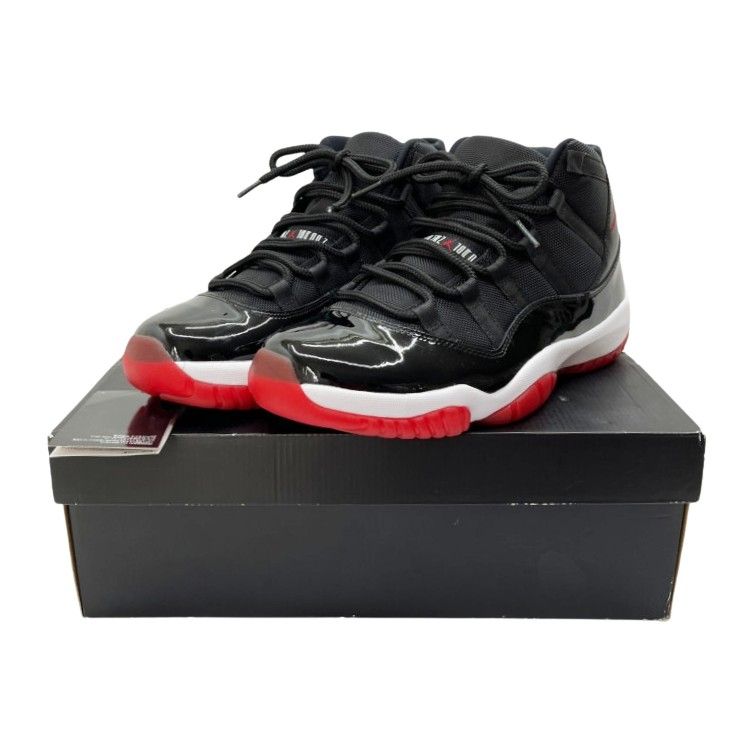 ◆◆NIKE ナイキ AIR JORDAN11 RETRO スニーカー 378037-010 ブラック×レッド