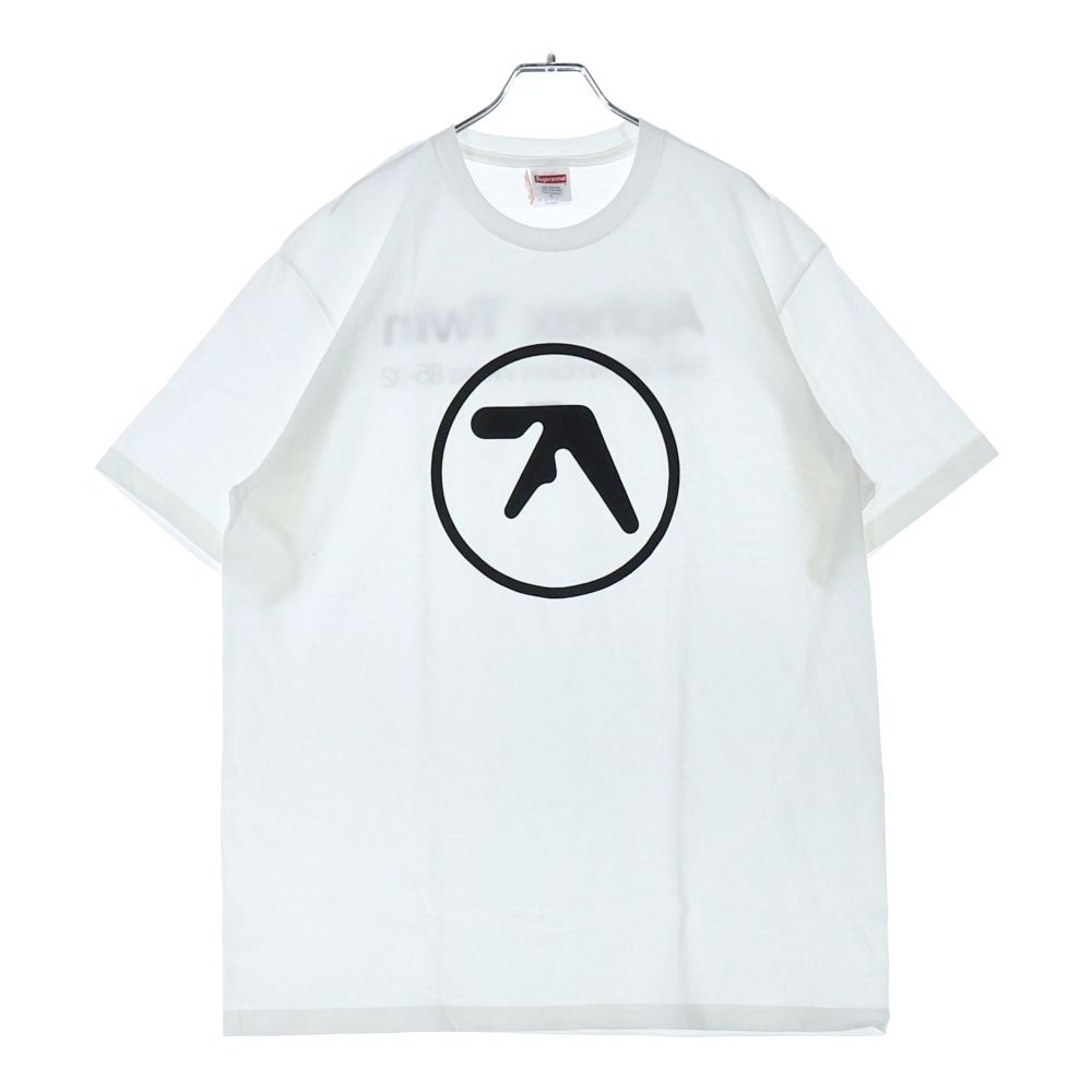 新品25awSupreme×aphex twin写真バックプリントシャツ白L 新品25awSupreme×aphex twin写真バックプリントシャツ白L