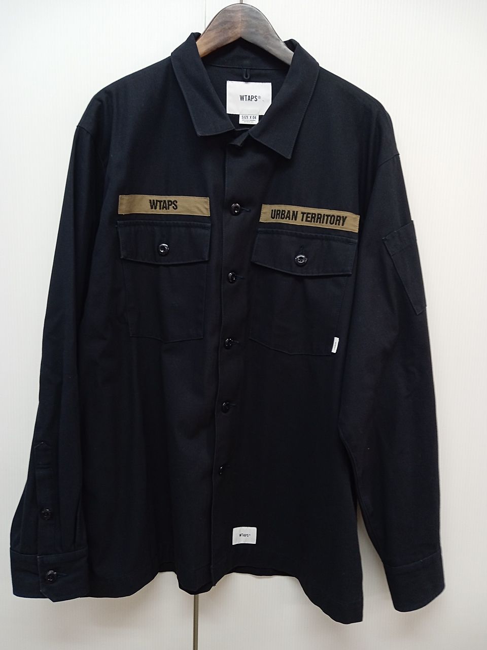 WTAPS ダブルタップス 長袖シャツ 21SS BUDS LS 211 BRDT-SHM02 サイズ 