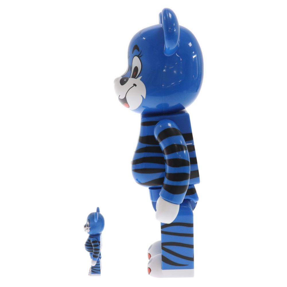 MEDICOM TOY - MEDICOM TOY メディコムトイ BE@RBRICK KIDILL 100%/400% ベアブリック キディルコラボ 二体セット フィギュア ブルー MEDICOM TOY (メディコムトイ) BE@RBRICK KIDILL 100%/400% ベア