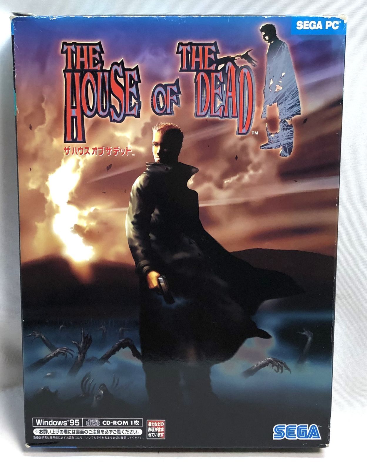ハウスオブザデッド Windows95版 SEGA PC 希少◇PCソフト THE HOUSE OF THE DEAD ザ ハウス オブ ザ