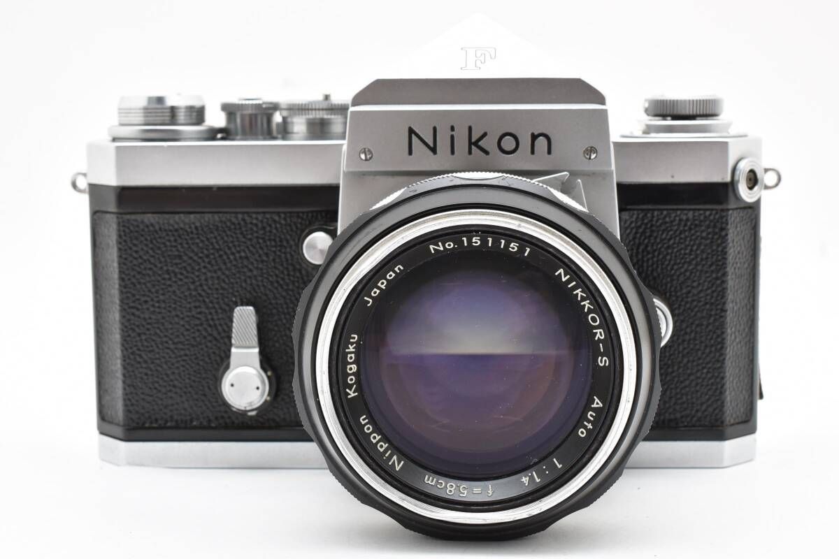 星野❤️Nikon ニコンFアイレベル❤️希少品富士山マーク❤️貼り革新