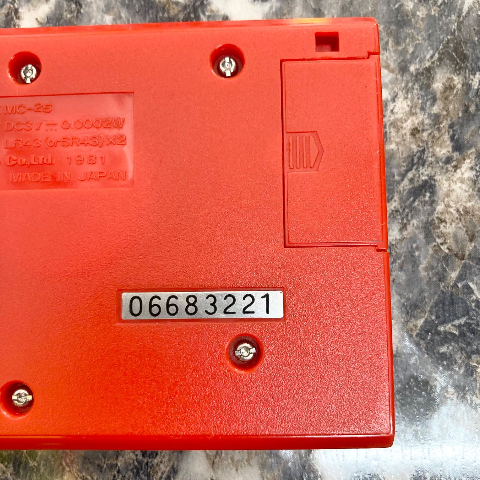 【1981年製】GAME&WATCH MICKEY MOUSE Game & Watch: Mickey Mouse [Handheld Longplay] (1981