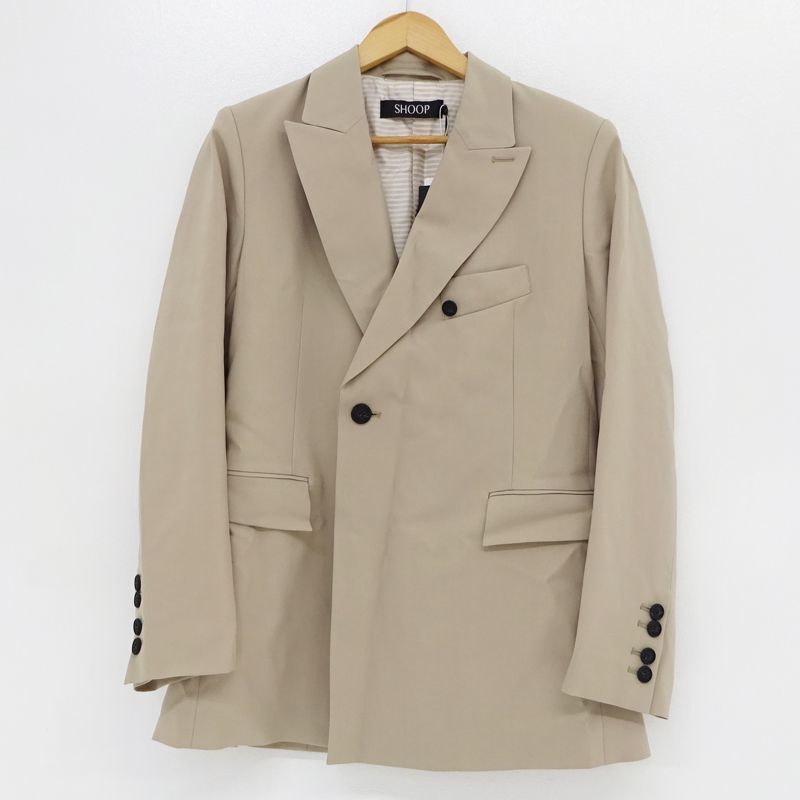 三重店】SHOOP｜シュープ BILLY BLAZER テーラードジャケット ベージュ 