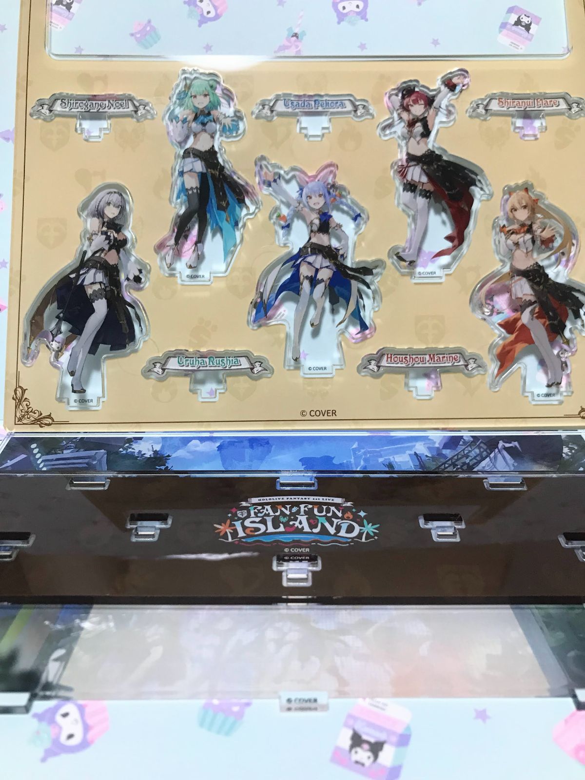 ホロライブ アクリルジオラマ 3期生 フェスティバル ホロライブ アクリルジオラマ フェスティバルver.｜商品情報