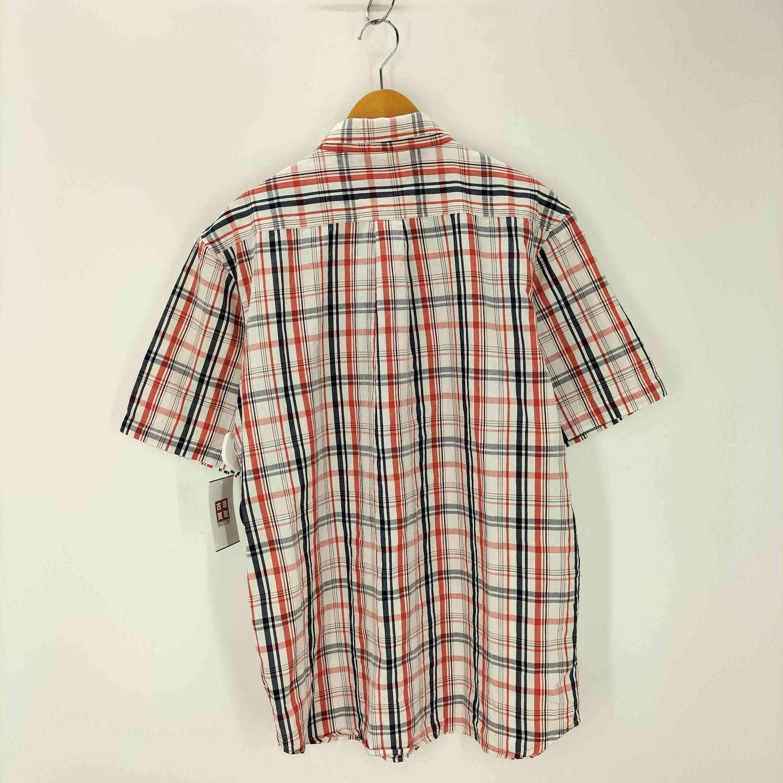 ステューシー Stussy 紺タグ 半袖チェックシャツ メンズ import
