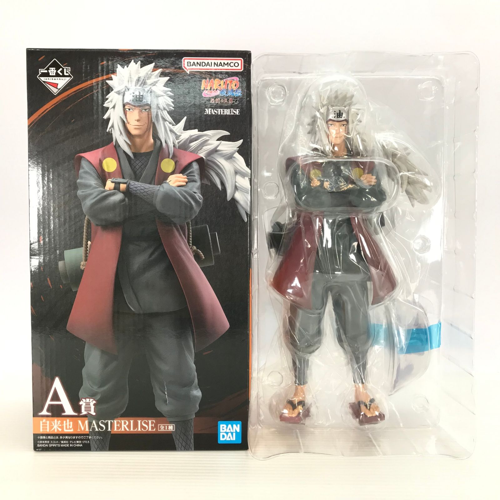 BANDAI SPIRITS フィギュア 自来也 「一番くじ NARUTO-ナルト- 疾風伝