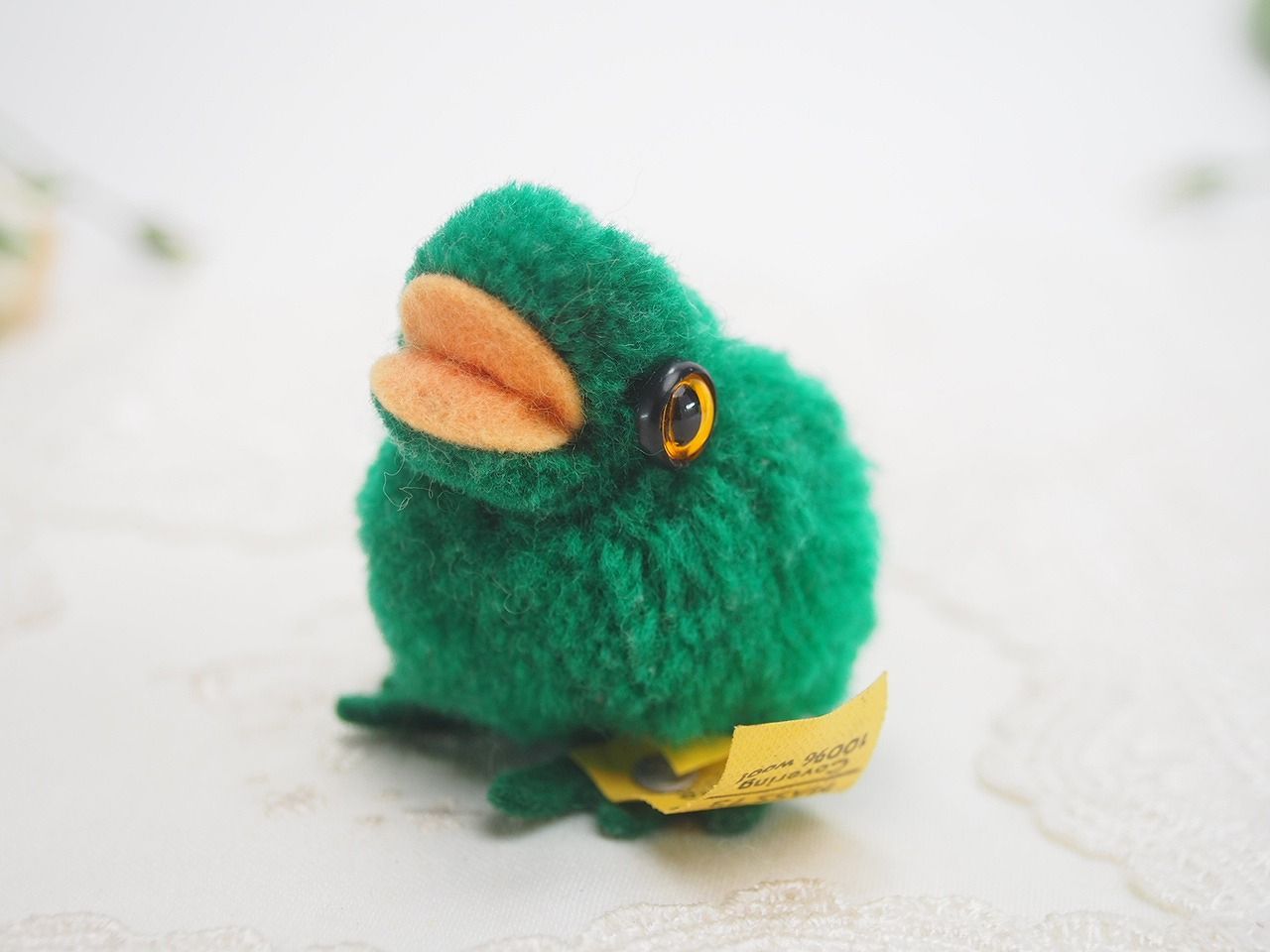 Steiff - シュタイフ★Woolen Frog ID完品★ぽんぽんカエル/蛙/フロッグ Steiff - シュタイフ☆Woolen Frog ID完品☆ぽんぽんカエル/蛙