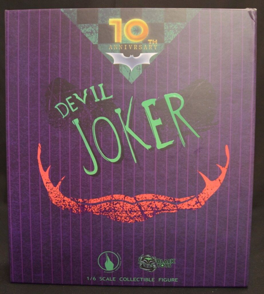 BLACK TOYS BATMAN DARK KNIGHT DEVIL JOKER