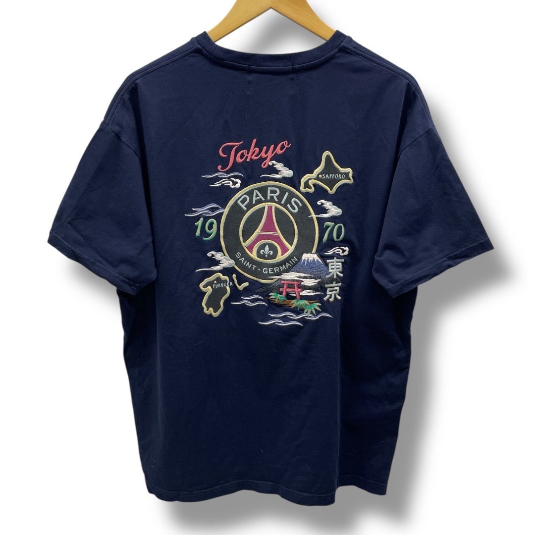 パリサンジェルマン PSG クレスト Tシャツ 半袖 13368081 PSG ナイキ クレスト T シャツ - ブラック