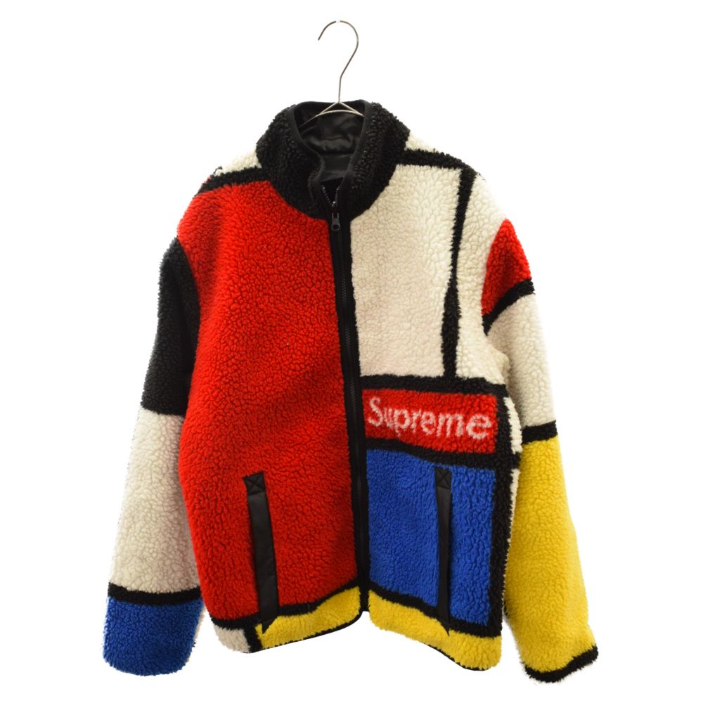 SUPREME (シュプリーム) 20AW Reversible Colorblocked Fleece Jacket