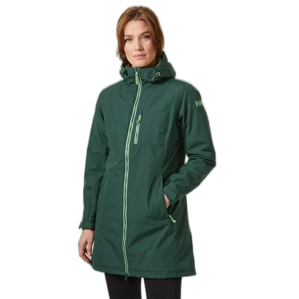 お取り寄せ ２～４週間で発送 ヘリーハンセン ロング ベルファスト ウィンター コート レディース Darkest Spruce t HELLY HANSEN Long Belfast Winter coat t