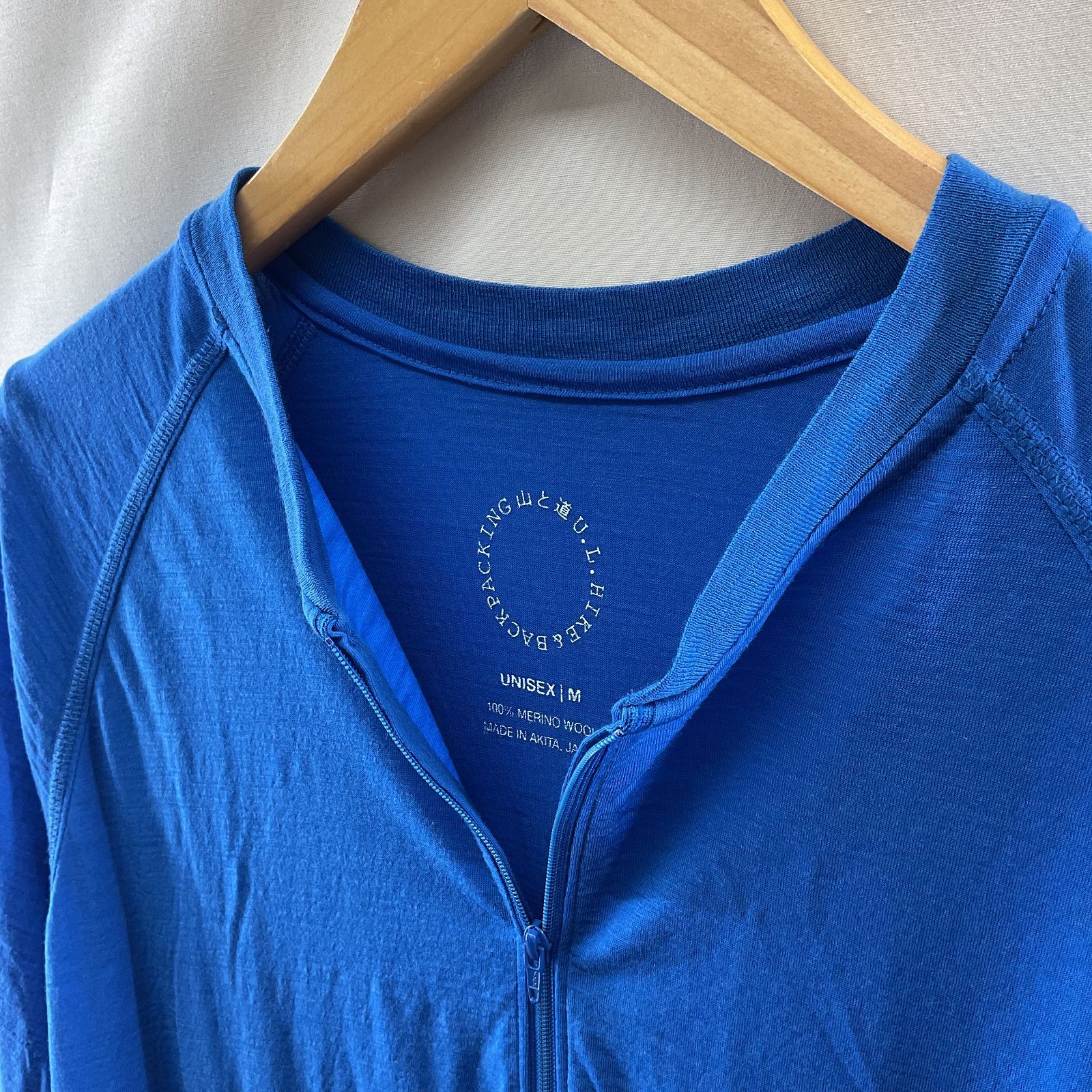 山と道 メリノフルジップフーディ ダークネイビーXL 12月発売の新製品