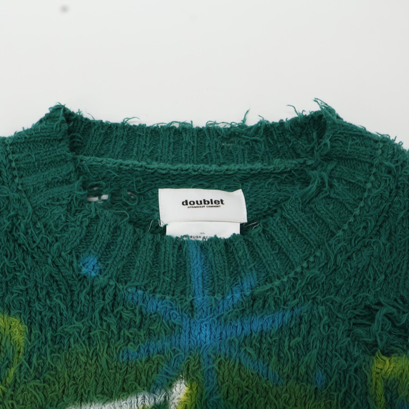 doublet 25ss リサイクルコットンニット Mサイズ - メルカリ
